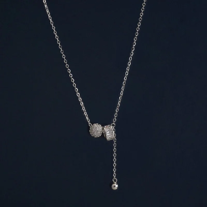 necklaces for vintage lovers -92.5 Silver Necklace 183205