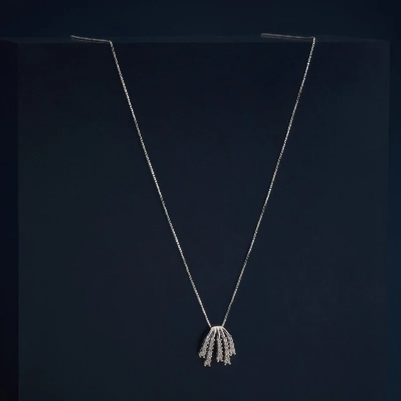 necklaces delicate thin -92.5 Silver Pendant with Chain  183001