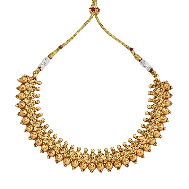 necklaces for casual look -Antique Necklace 165477