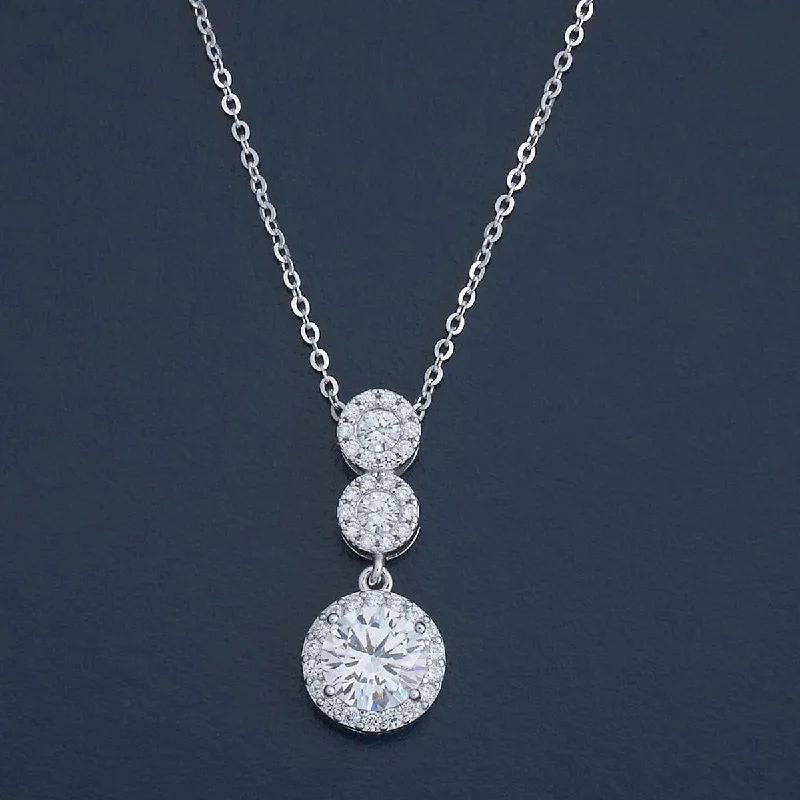 necklaces with white pearls -92.5 Silver Necklace 180968