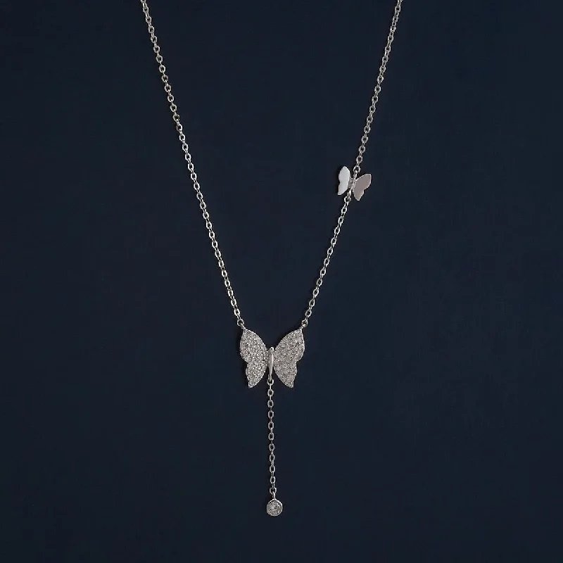 necklaces for party wear -92.5 Silver Necklace 183011