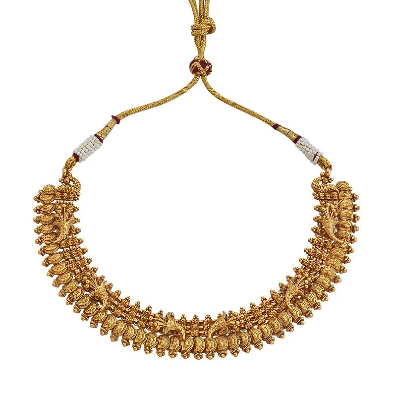 necklaces with citrine yellow -Antique Necklace 165476