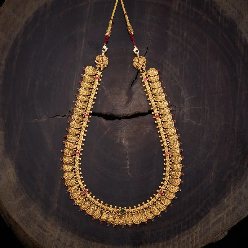 necklaces with sapphire blue -Silver Temple Necklace 161937