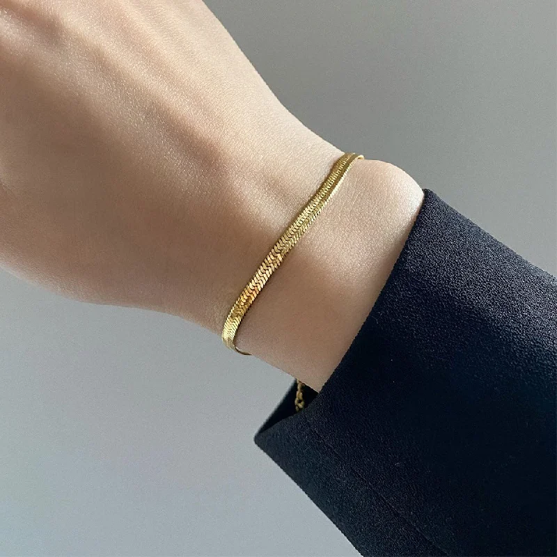 3mm Gold Bracelet