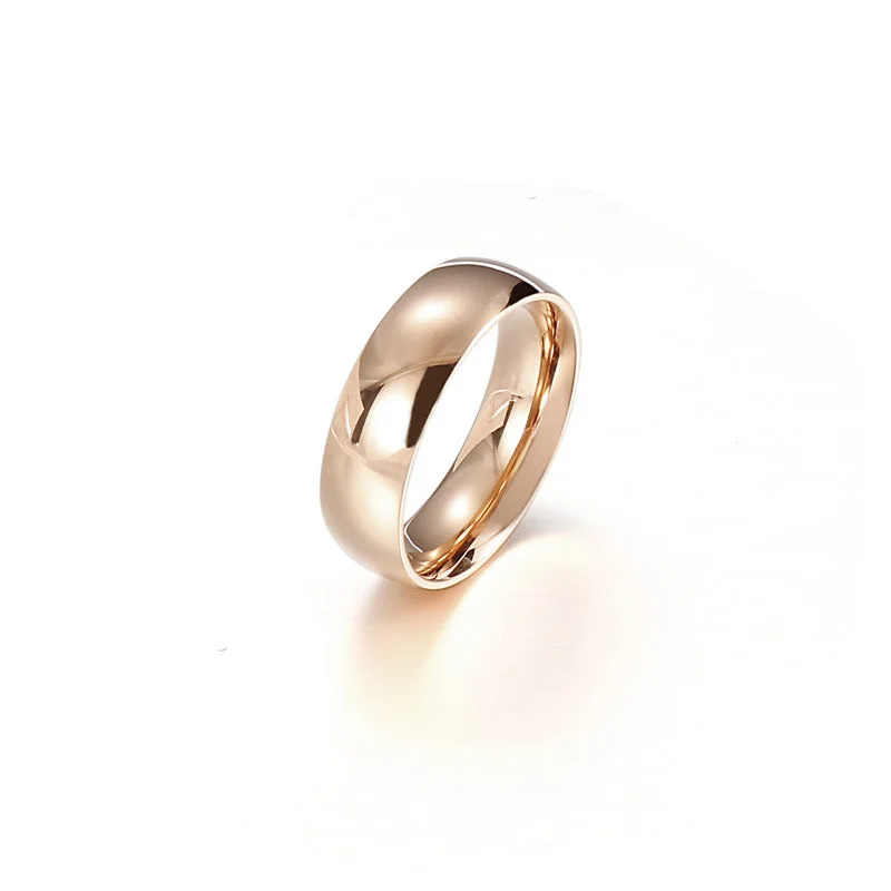 Rose Gold 6M Man's Ring KR43441-K