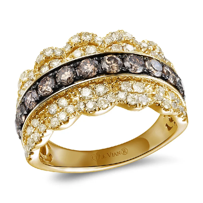 Sparkling women's rings for sparkling occasions-Le Vian Chocolate Diamond® Ring