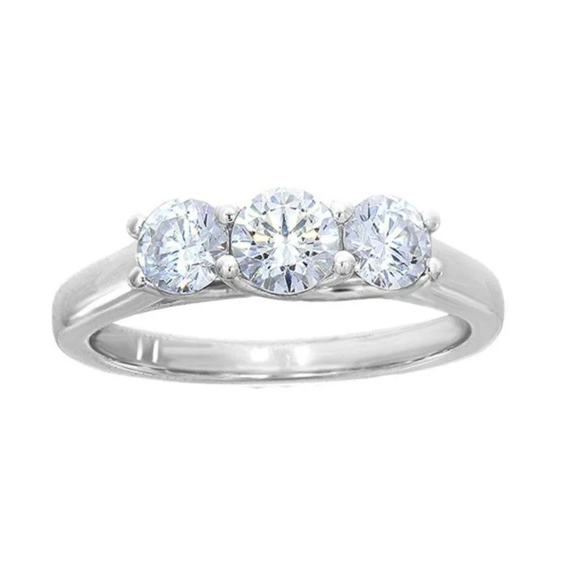 Women's engagement rings with halo setting-1ctw Certified Lab Grown Diamond Ring