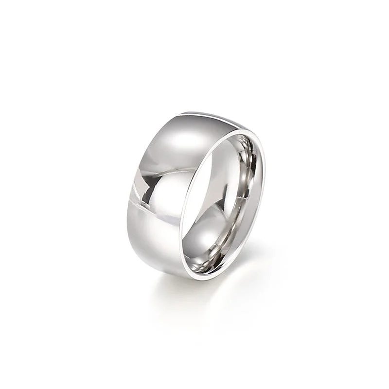 Steel 8M Man's Ring KR43430-K