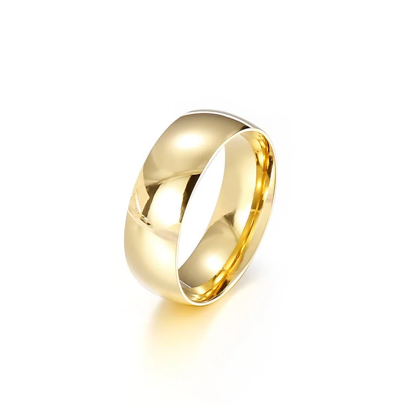 Gold 8M Man's Ring KR43435-K