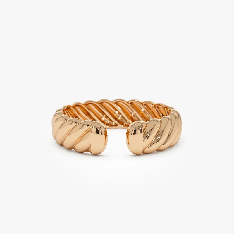 14K Rose Gold