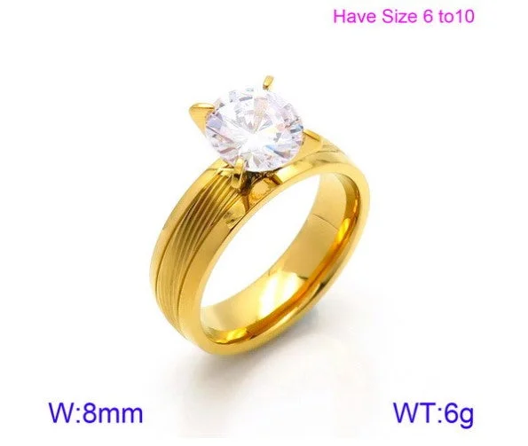 Gold Women's Ring 10 Yards KR86519-K