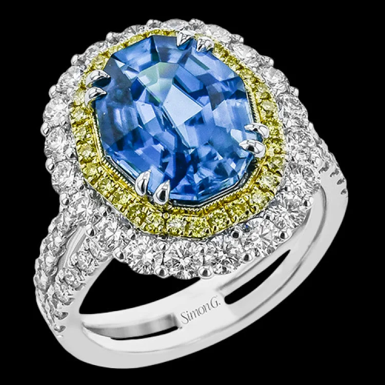 Women's gold rings for everyday elegance-LR4958 COLOR RING