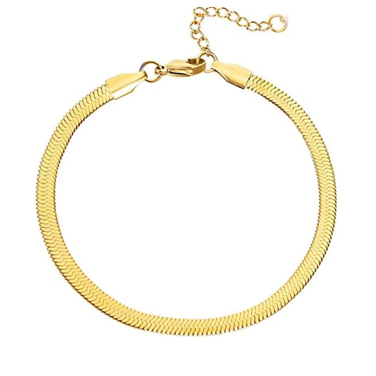 4mm Gold Bracelet