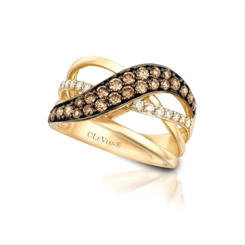 Adjustable women's rings for comfortable fit-Le Vian Chocolate Diamonds® Ring