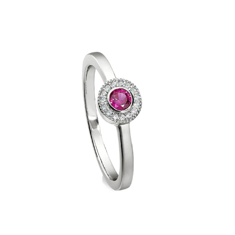 Women's rings for casual everyday wear-Birth Gems Garnet Ring