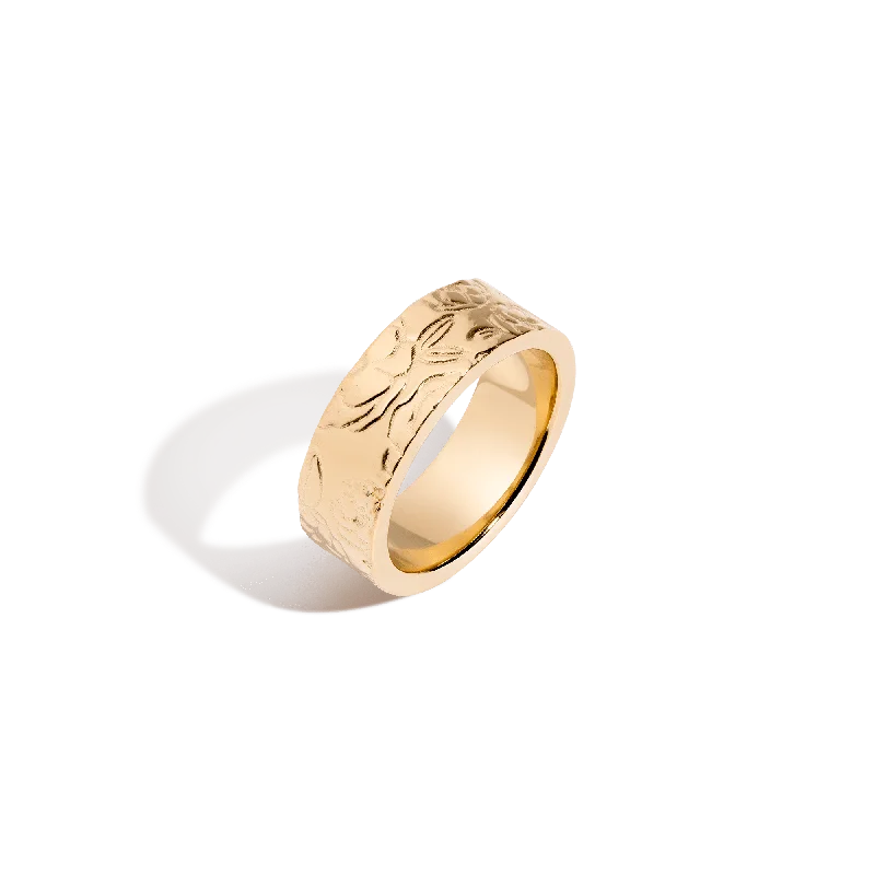 Women's eternity rings for a lasting love-AURATE X MACENNA: Rose Garden Ring