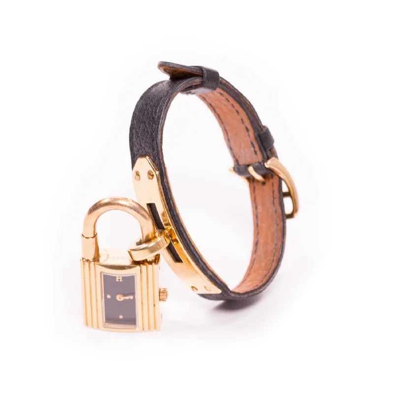 bracelets and bangles adjustable size -Hermes Kelly Watch Bracelet